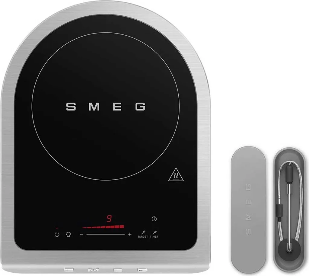 Plaque induction d'appoint Smeg 2100W idéale pour studio et camping - 9