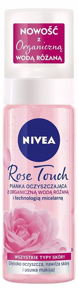 Nivea Reinigungsmousse Rose Touch, 150 ml Produktbild 