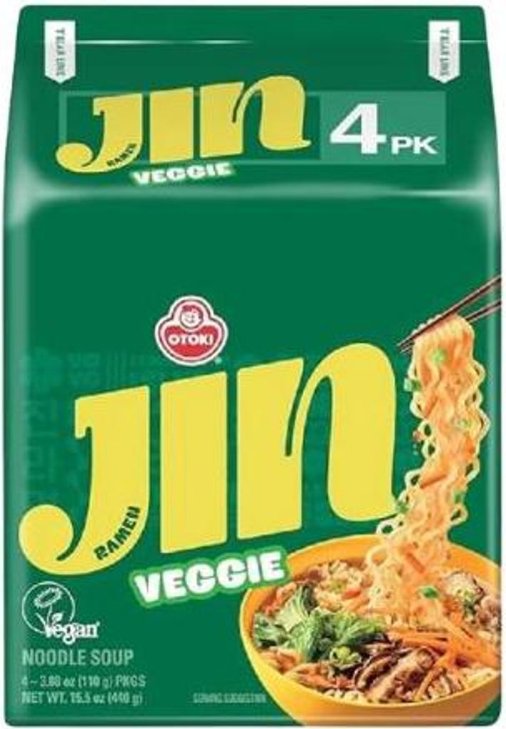 Otoki Jin Ramen Veggie 440g (4x110g)