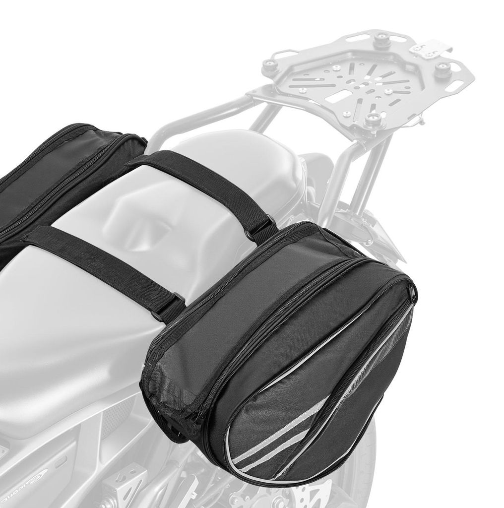 Sacoche de moto VEVOR, 15 L x 2, grande capacité, sacoche Image du produit 
