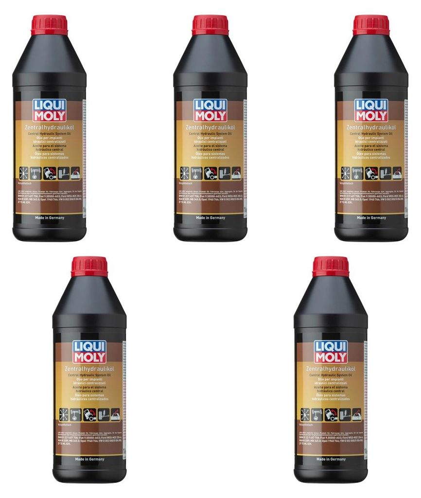 Zentralhydrauliköl 5x1 l Dose LIQUI MOLY ideal geeignet für Produktbild 
