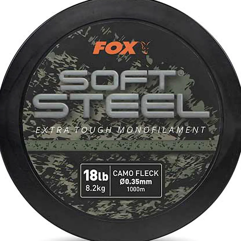 Fini les Ruptures : Nylon Fox Soft Steel 18lb 0,35mm Camouflage 1000m