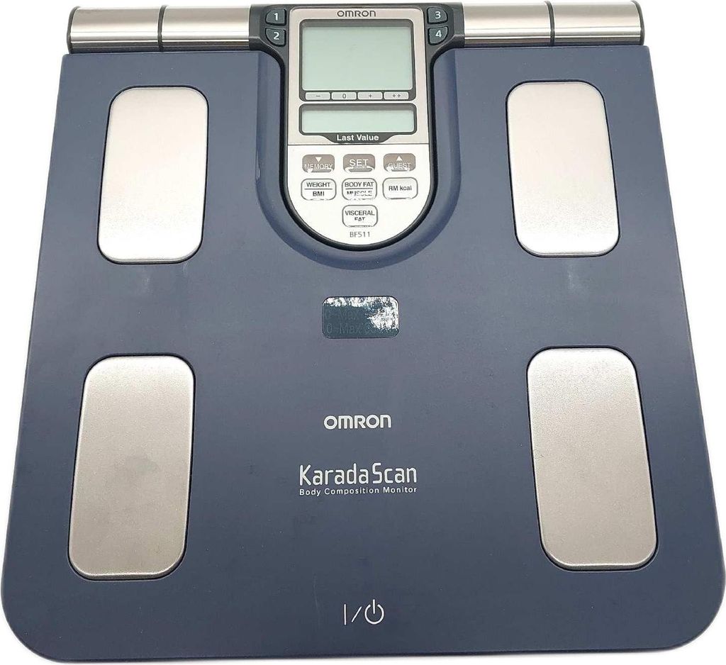 Omron Körperwaage Gesundheitsgerät Analysegerät Ganzkörpermessung Körperfettmessung