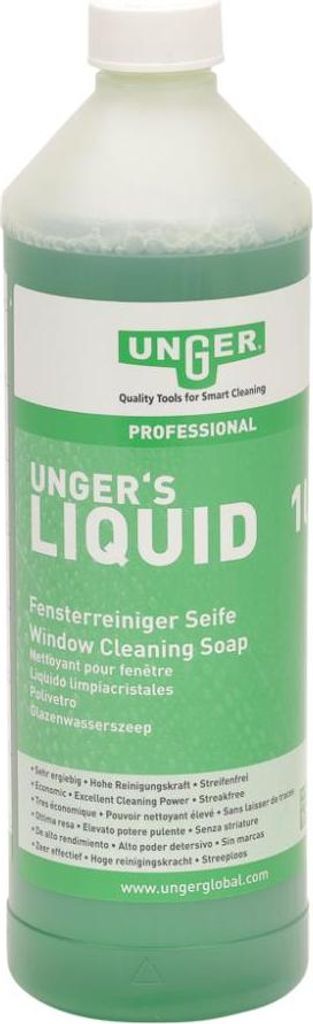 Unger Flüssige Glasreinigungsseife - 1L. Produktbild 