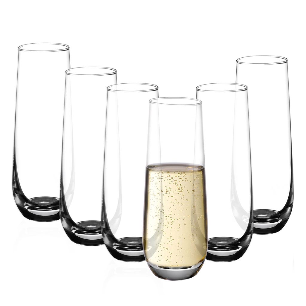 Amisglass Sektgläser Set, Champagner Gläser aus Bleifrei Produktbild 