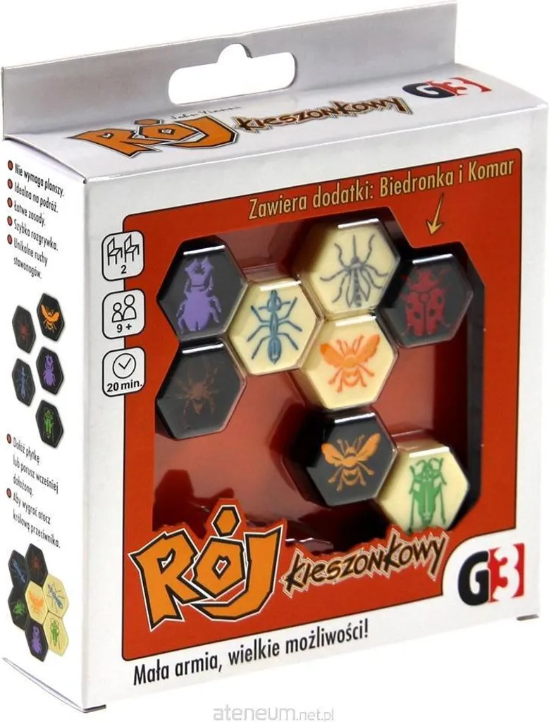 Kit d'observation insectes G3 Essaim de poche Moustique Coccinelle