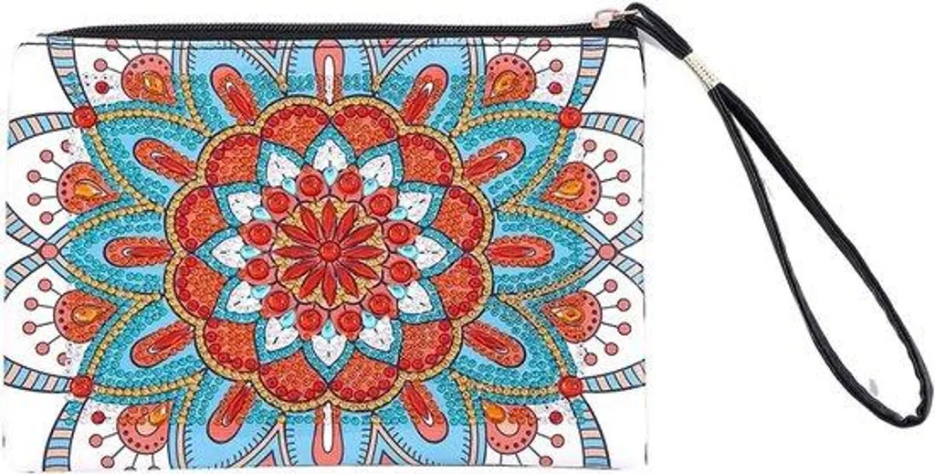 Petit sac de soirée créatif à motifs diamants 5D avec chaîne élégante