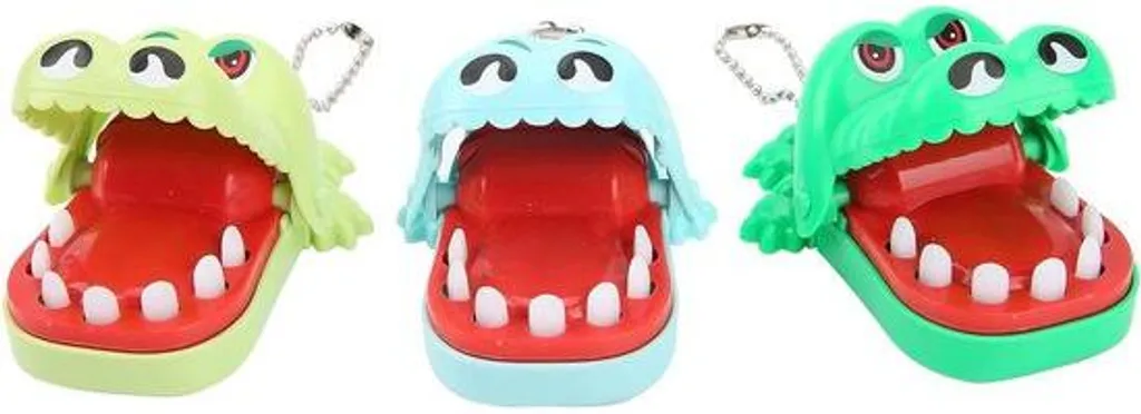 Mini crocodile en peluche sécurisé - Anti-allergène pour tout-petit