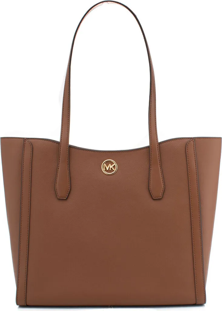 Sac à main Michael Kors Leida en cuir marron chic pour femme élégante