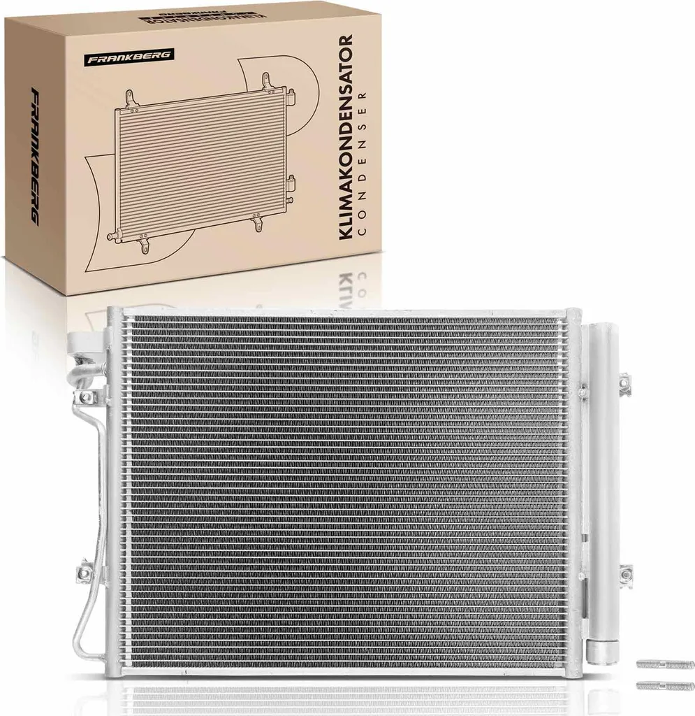 Réparer clim KIA Cerato LD 1.6L : Condenseur Frankberg 2005-2009