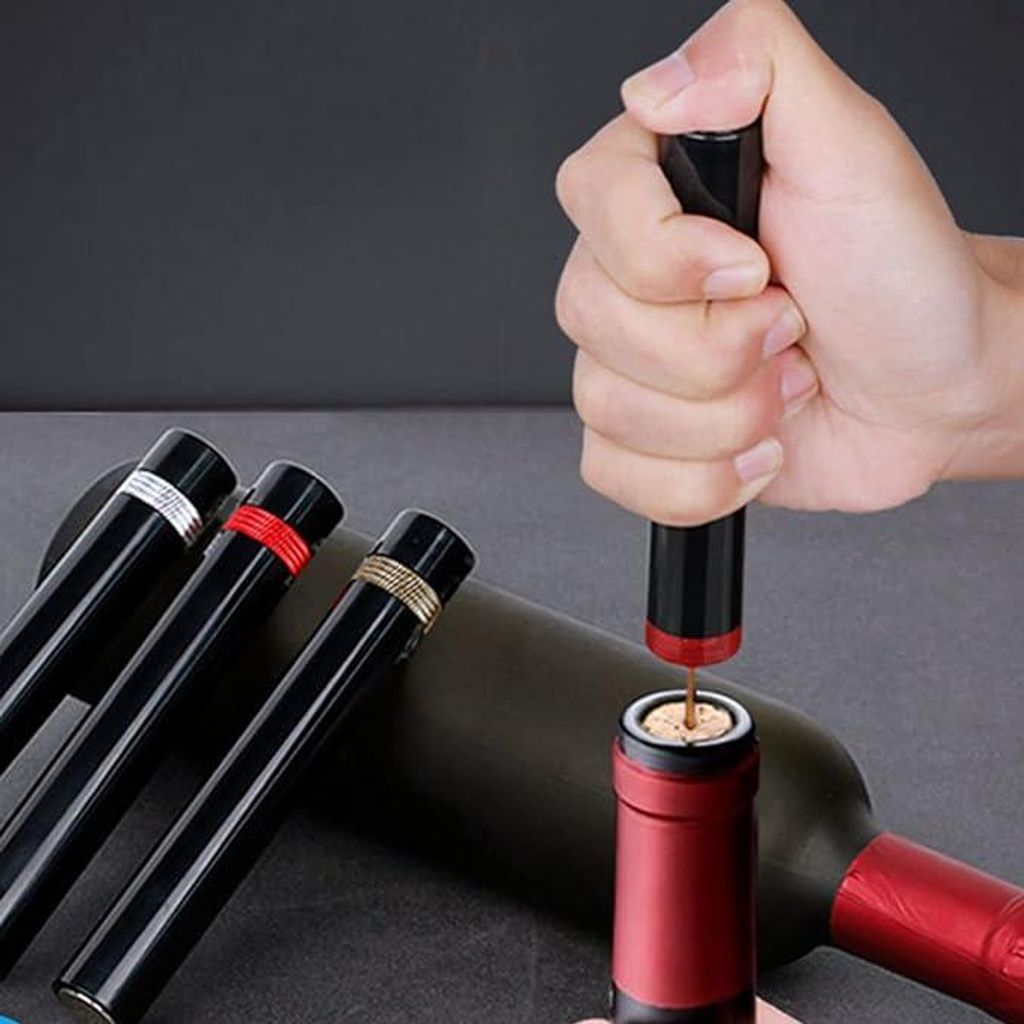 Luftdruck Korkenzieher – Weinflaschenöffner mit Pumpe