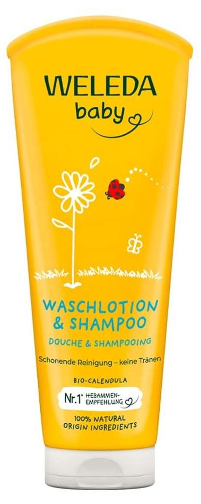 Baby Calendula - Lozione lavante e shampoo 200ml Immagine del prodotto 