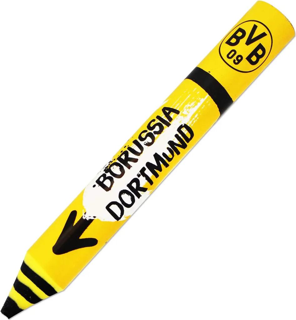 BVB Dortmund BVB Radiergummi Stift SCHWARZ/GELB