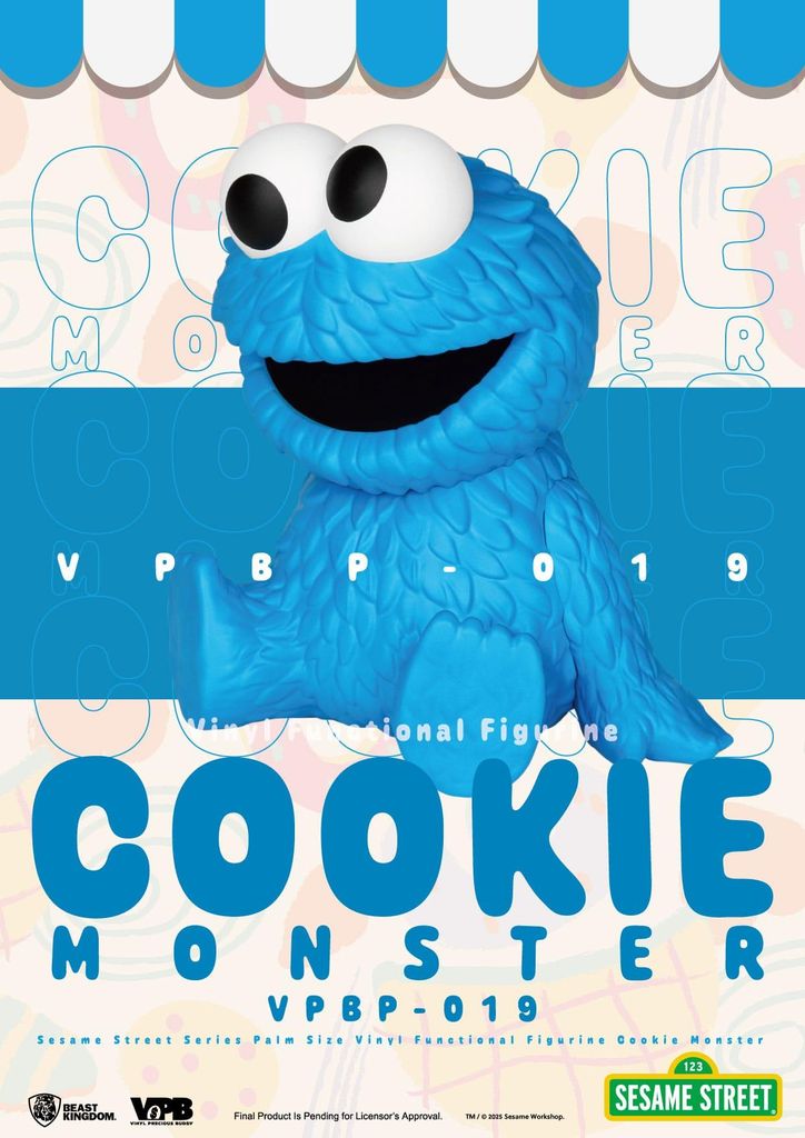 Beast Kingdom Toys Sesamstraße Piggy Vinyl Spardose Cookie Monster 12 cm
