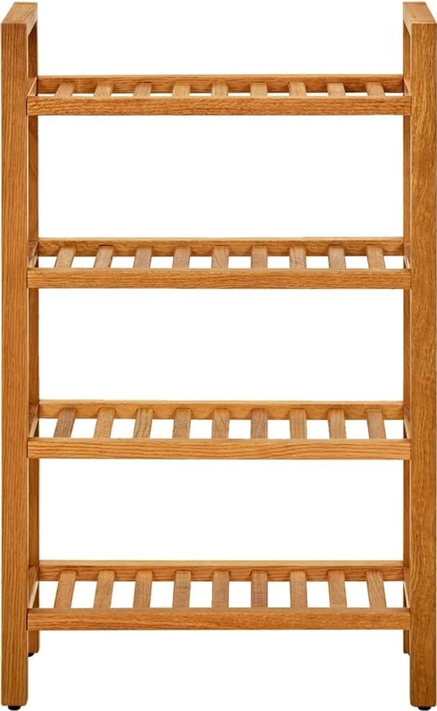 vidaXL Étagère à chaussures avec 4 étages 50x27x80 cm chêne Image du produit 