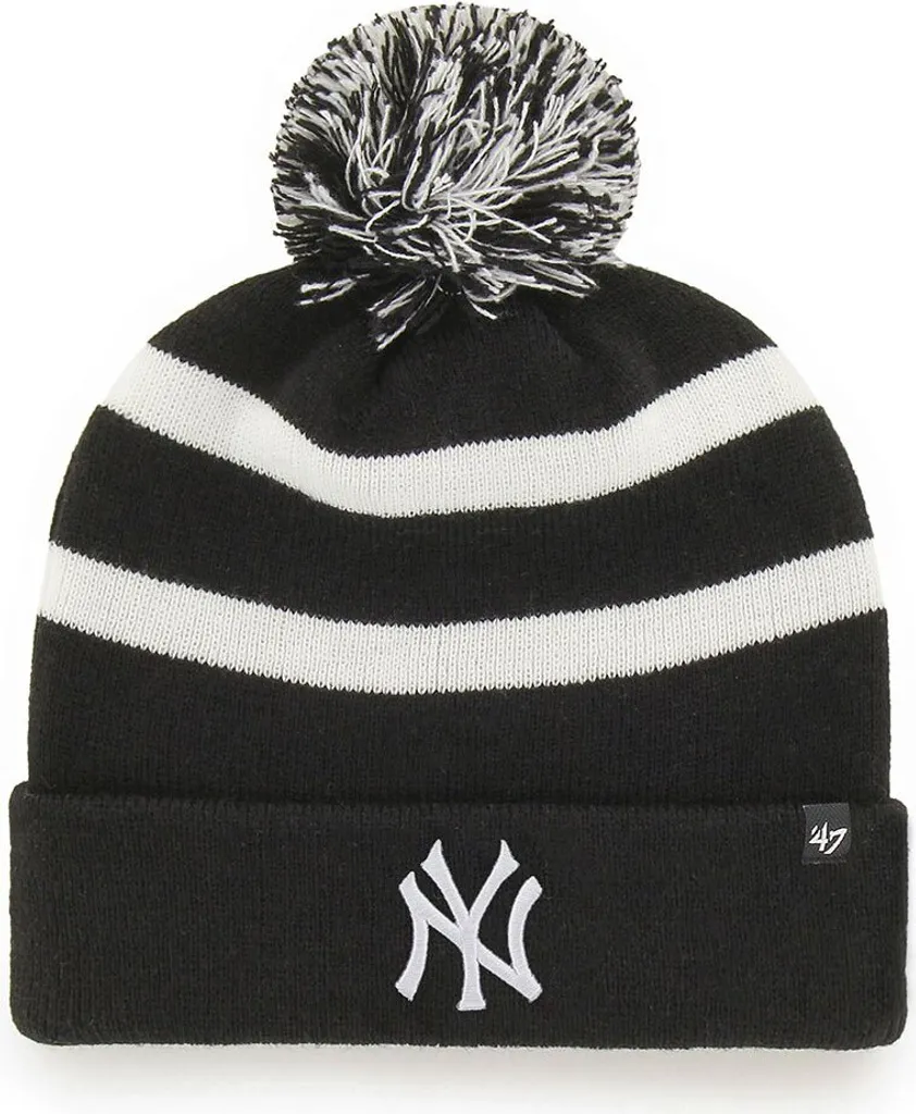 Berretto 47 Brand MLB NY Yankees Breakaway Nero - Invernale Uomo Originale