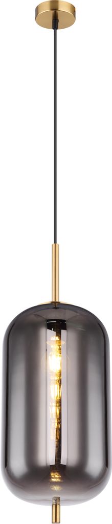 Globo Lighting|Hängeleuchte Metall messingfarben, 1x E27