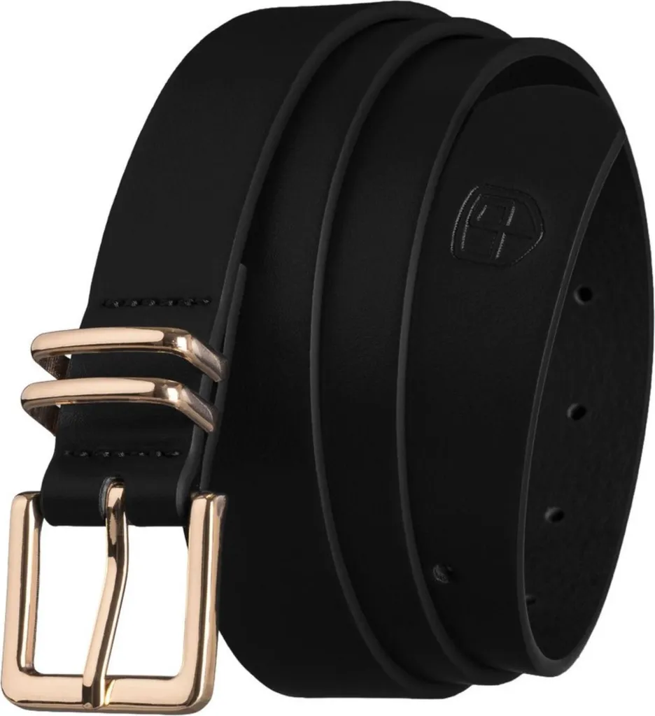 Portafoglio Peterson 3038915 con Blocco RFID - Pelle Nera a Righe