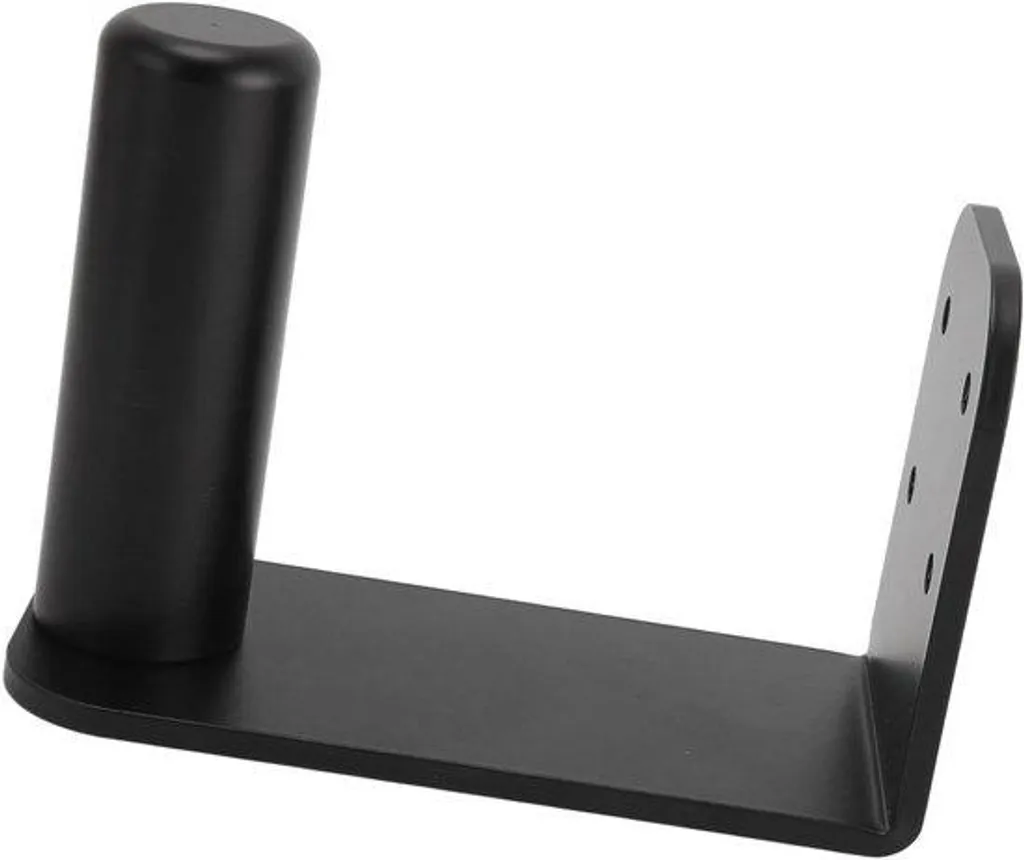 Support enceinte pour bureau, garage et voiture - Fixation noire stable