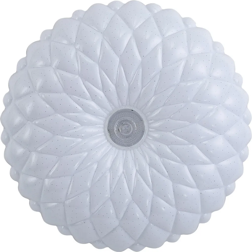 Italux AURIS Plafoniera LED Ø38cm Fiore di Loto Minimal Bianco