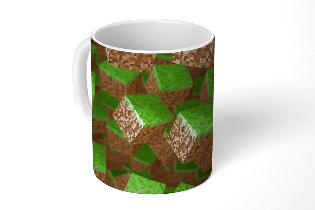 KitchenYeah Tasse Kaffeetasse Kaffeebecher 350 ml Spiele - Blöcke Teetasse - Fototasse - Becher - Keramikbecher - Teebecher - Kaffeetasse - Bür...
