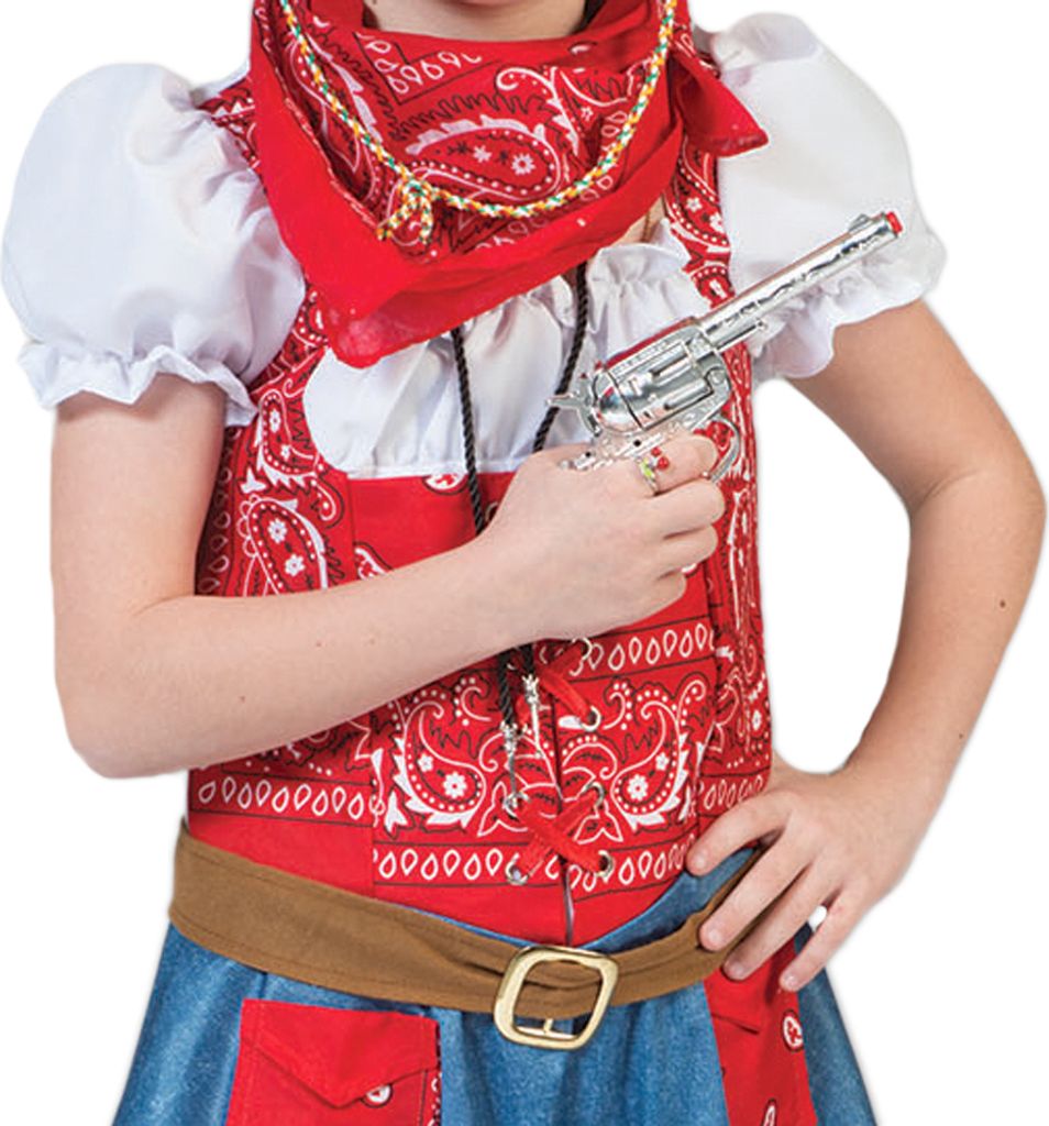 FYASA Cowgirl-Kostüm Für Mädchen – Mit Hemd, Rock & Gürtel, Western-Outfit Für Kinder