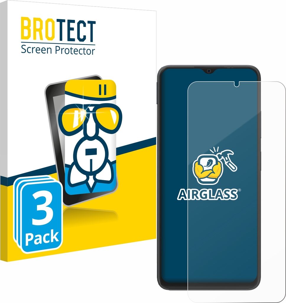 3x BROTECT Schutzglas für Blackview Wave 8 Schutzfolie Produktbild 