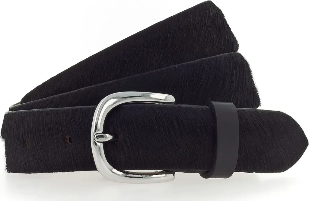 Cintura Vanzetti 30mm Pelle Nero Animal Scouting W110 Offerta