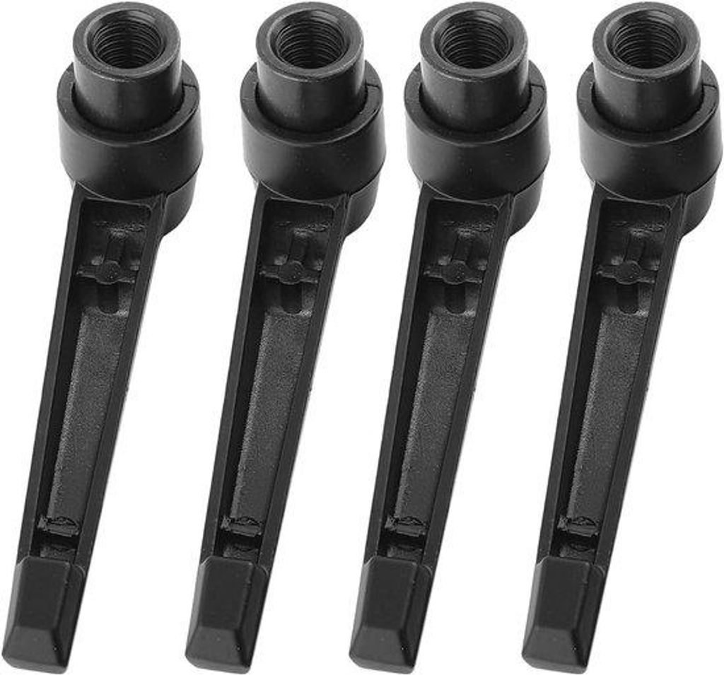 Einstellbare Griffe, Edelstahl M8, grün, 63mm, leicht