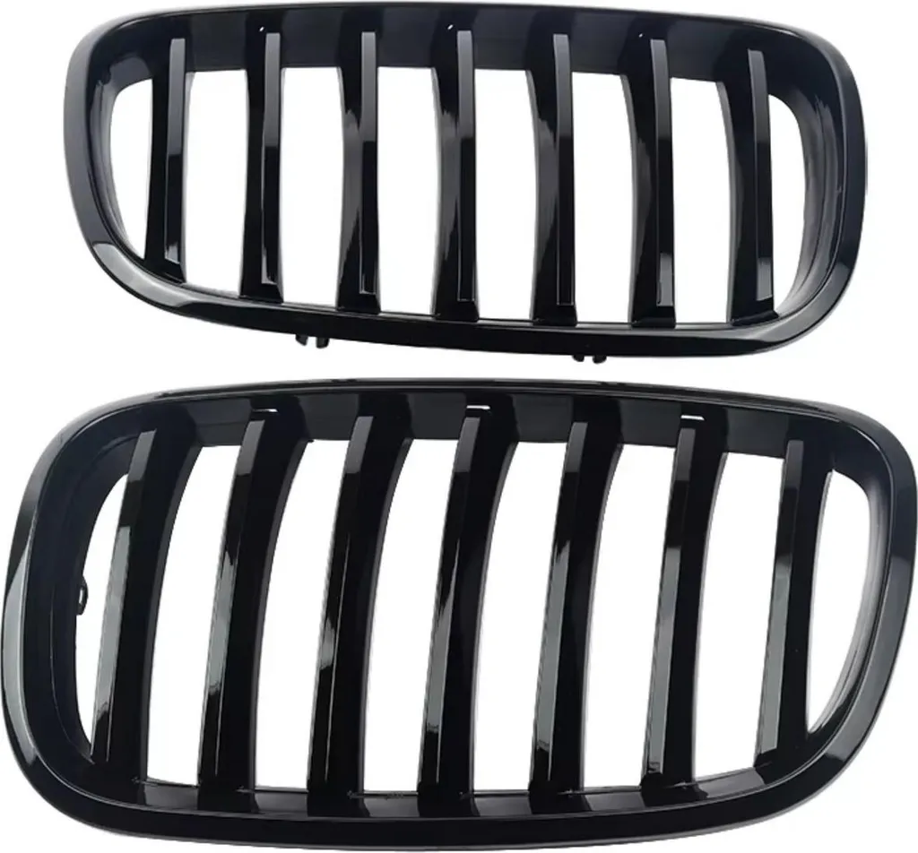Remplacer Calandre BMW X5 E70 X6 E71 Grille Noir Brillant Style Iron
