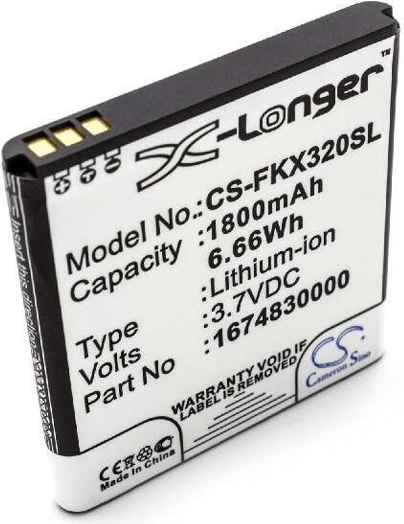vhbw Akku kompatibel mit Falk Ibex 25, 32, 25 TOURING GPS Produktbild 
