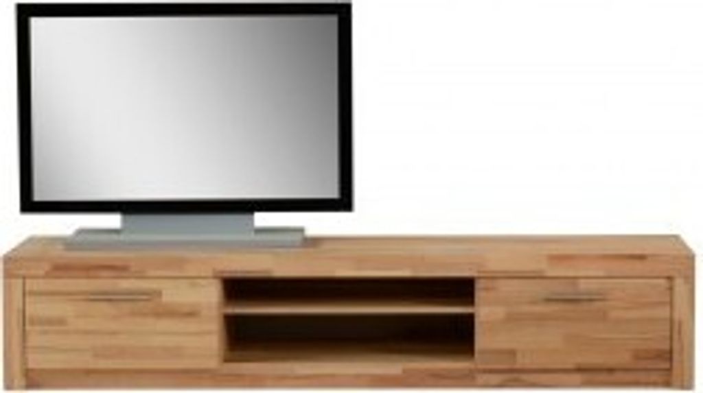 TV-Teil Fernseh Tisch Lowboard Rack Kernbuche teilmassiv geölt