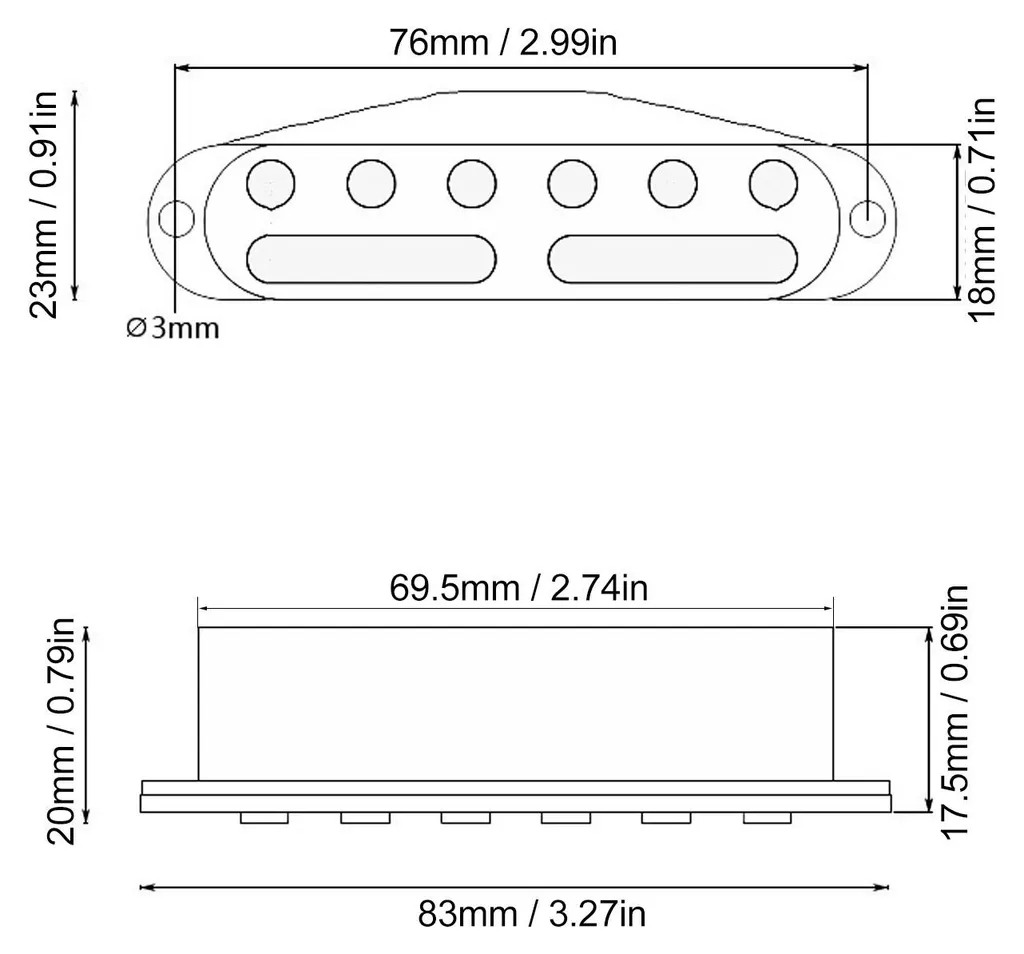 Éliminez les Parasites : Lot 3 Micros Simple Bobinage Blanc pour Guitare - 18