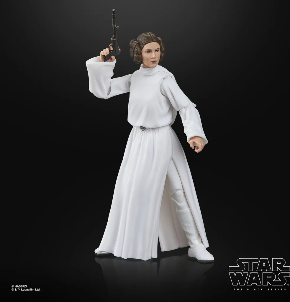 Figurine Star Wars Leia Organa 15 cm accessoire de luxe pour fan saga - 4