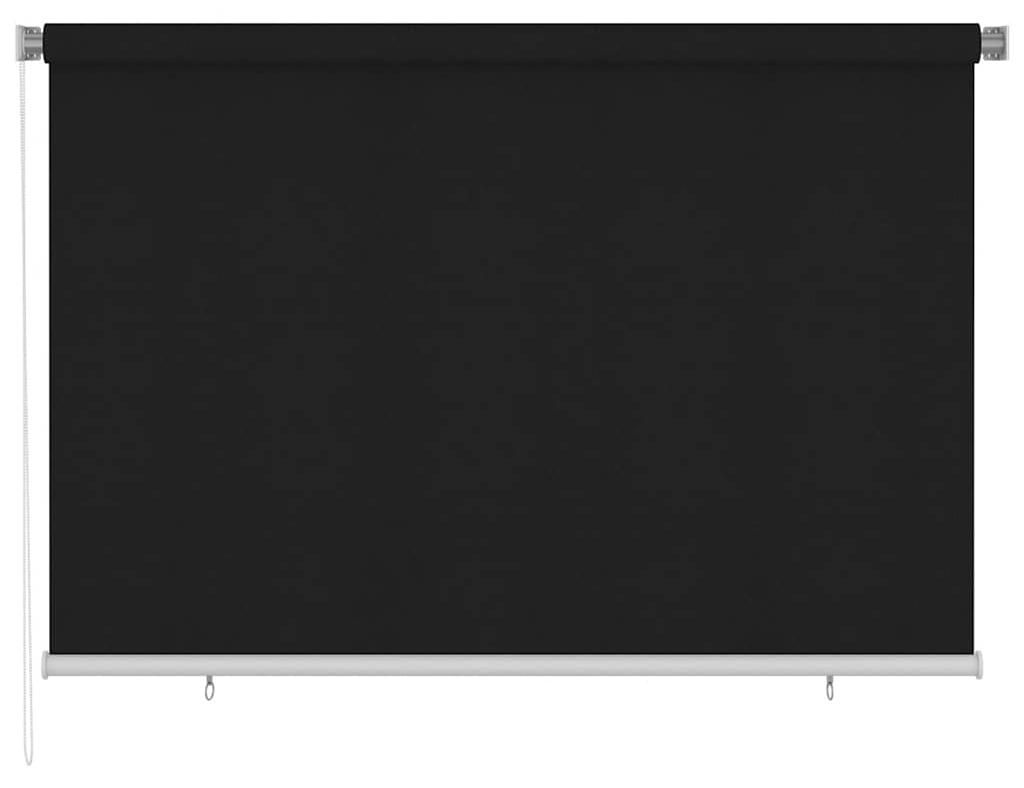 vidaXL Außenrollo 220x140 cm Schwarz Produktbild 