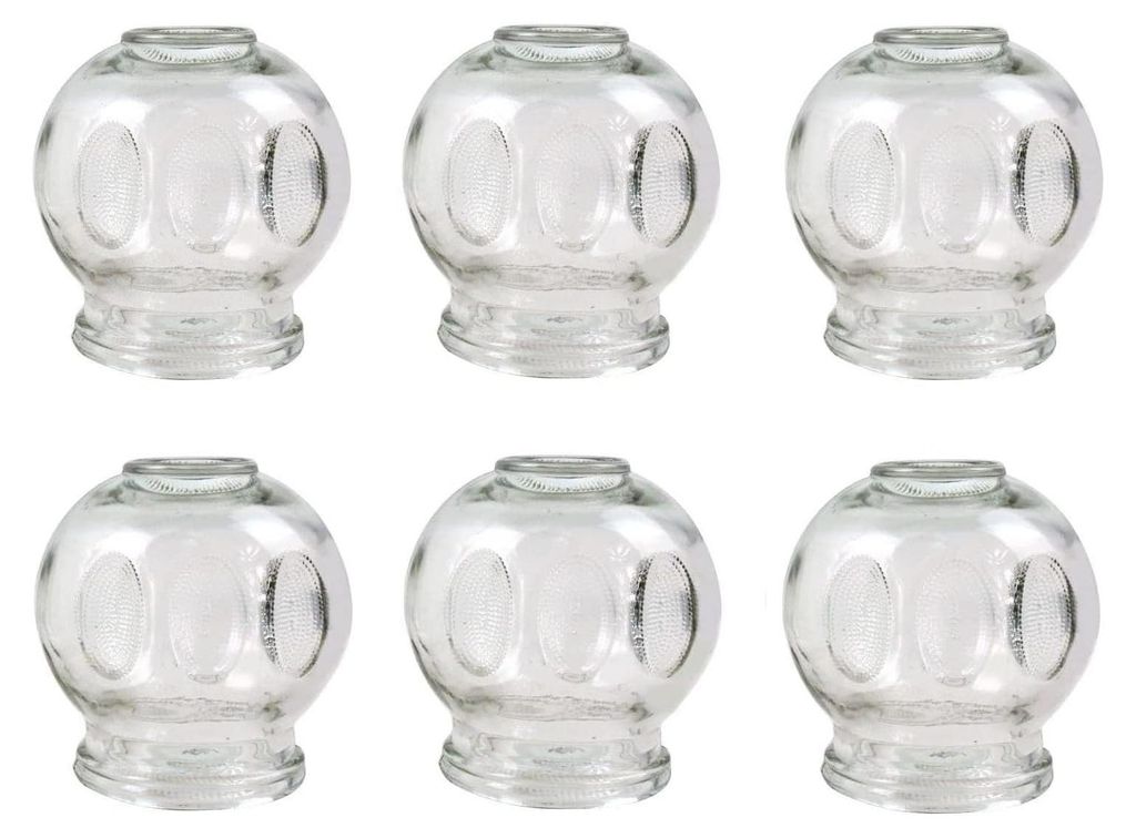 Schröpfgläser Set aus Glas, Cupping für Wellness, Vakuum Produktbild 