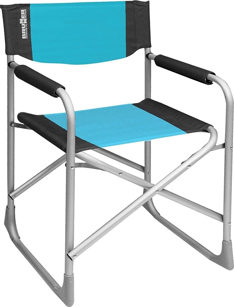 Brunner - Regiestuhl CAPTAIN hellblau - Max. Belastung: 100 kg - Maße: 48 x 46 x H45,5/81 cm