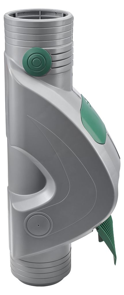 GARANTIA filtr do rur spustowych RAINUS DN 80/100, szary, z Zdjęcie produktu 