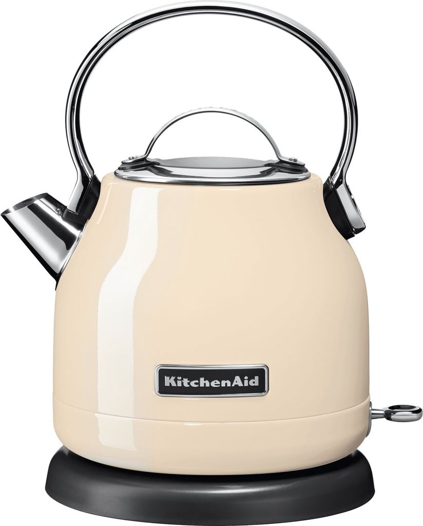 KitchenAid Elektrischer Wasserkocher 1,25L Creme Edelstahl Produktbild 
