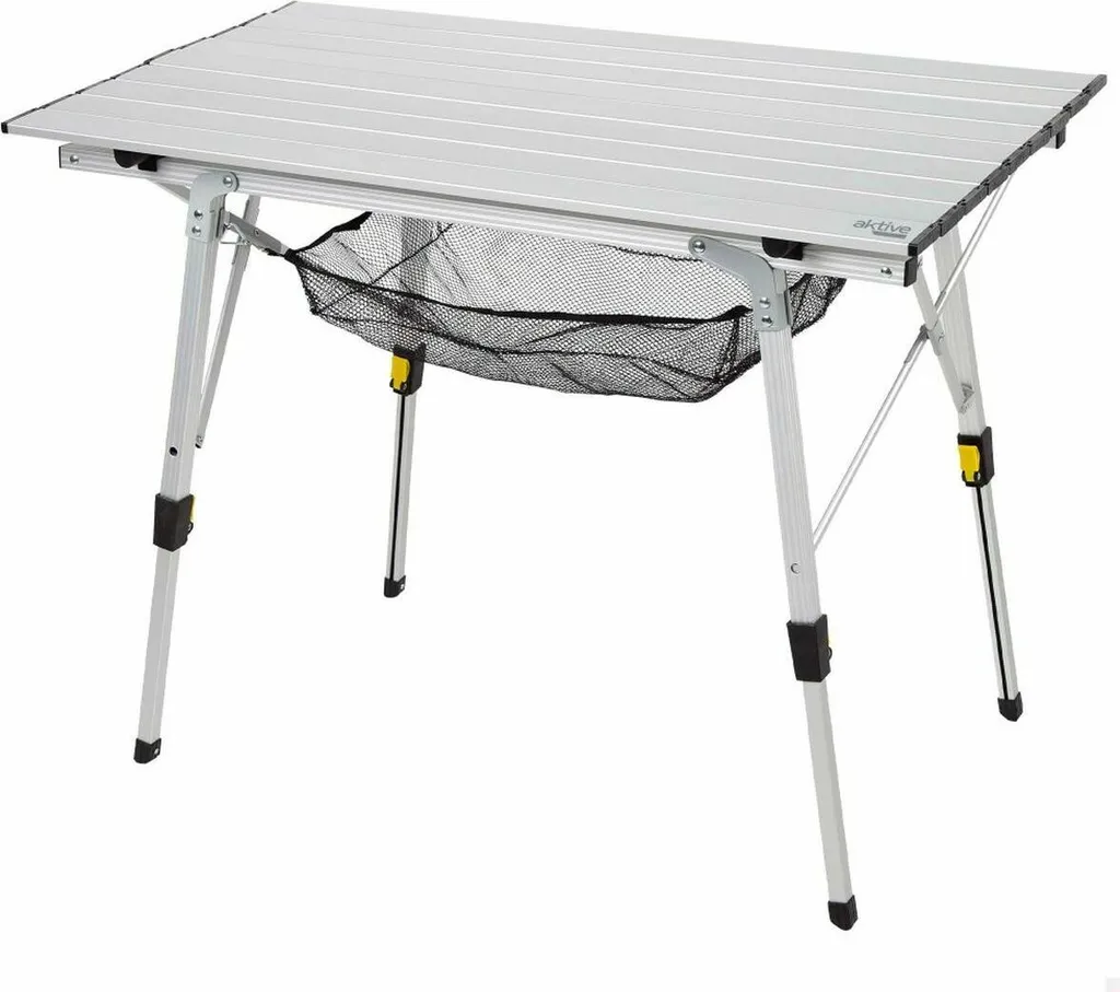 Table de pique-nique pliante Aktive 90x51 cm idéale pour camping et jardin
