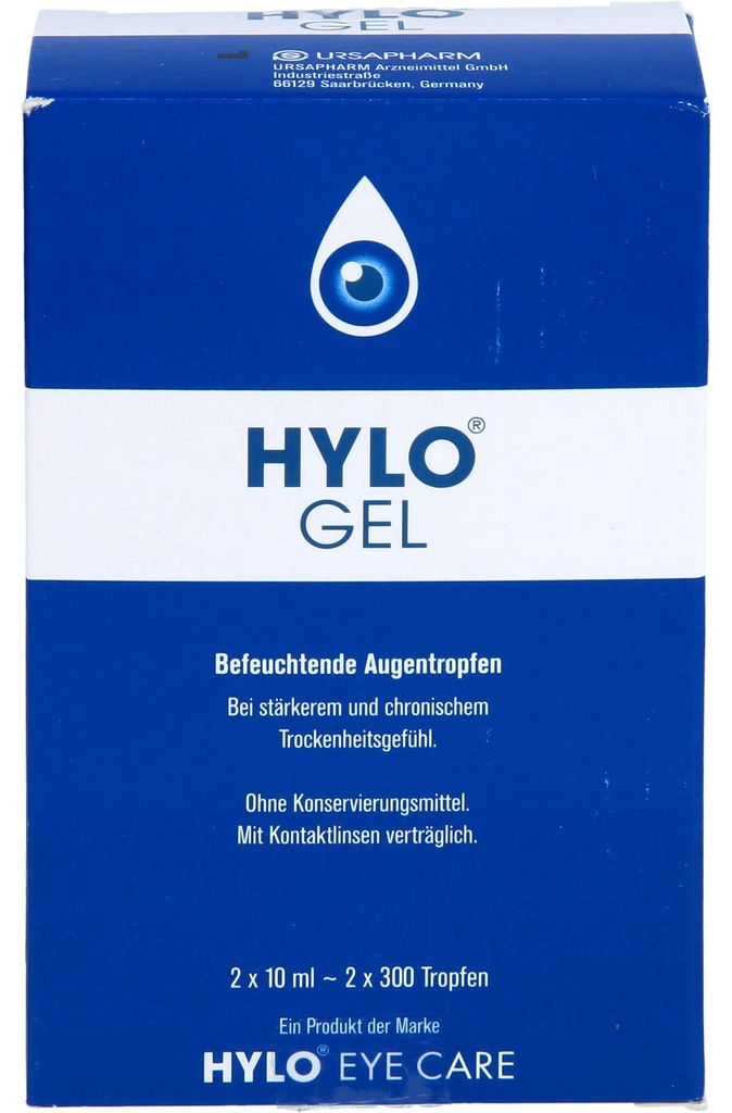 Hylo-Gel Bios Medical befeuchtende Augentropfen, 20 ml Produktbild 