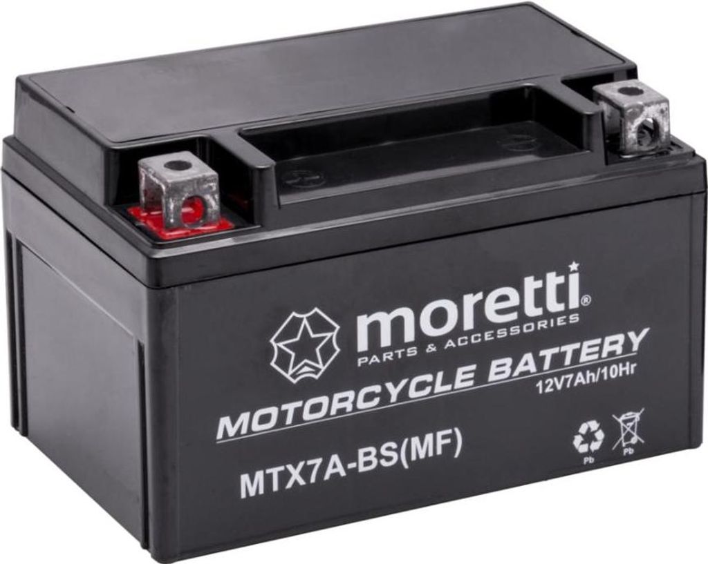 Akumulator Żelowy Ytx7A-Bs Moretti Zdjęcie produktu 