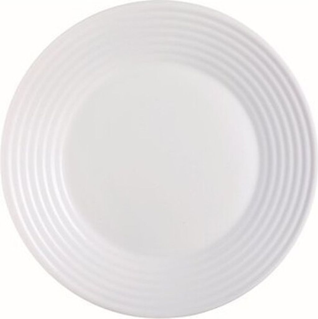 Luminarc Harena L2786, Teller, Rund, Gehärtetes Glas, Weiß, 190 mm, 190 mm