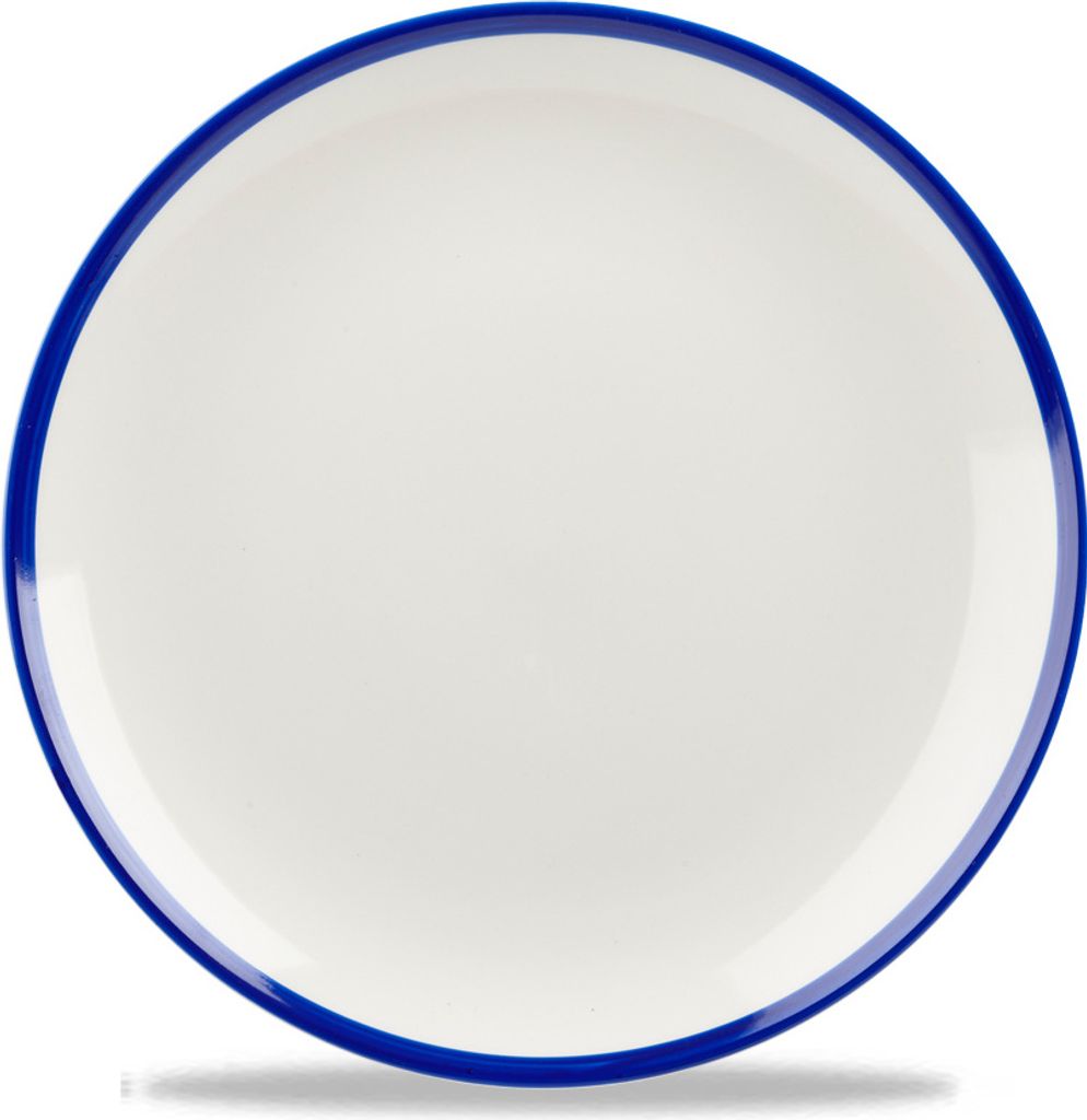 Churchill Retro Blue Flache Coup Teller, 21,84 cm, 12 Produktbild 