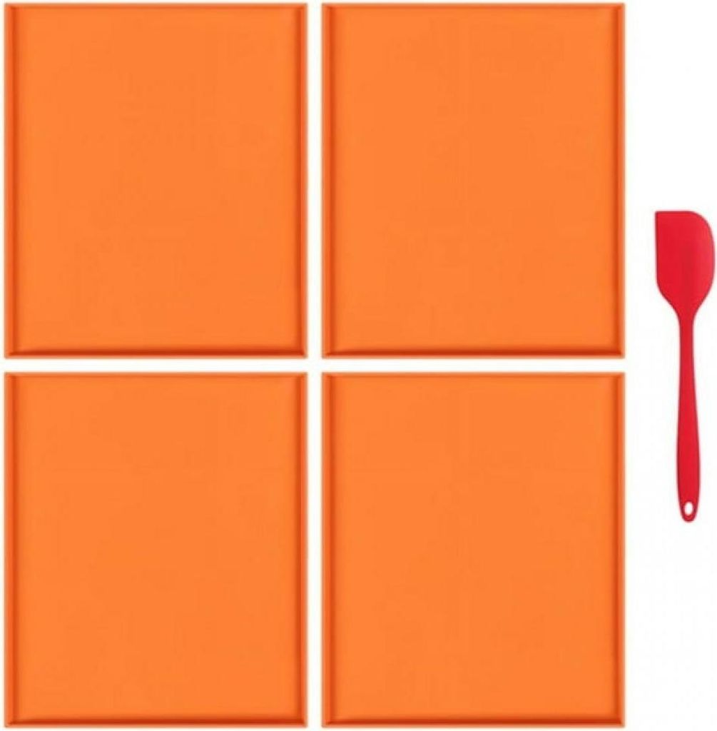 4PCS silikonové dehydratační podložky s pro ovocnou kůži Obrázek produktu 