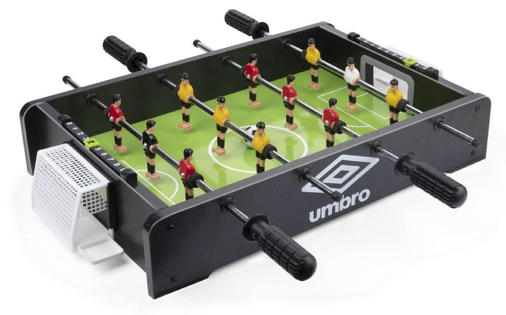 Umbro Mini Tischkicker - Kickertisch mit 12 Spielern - Produktbild 
