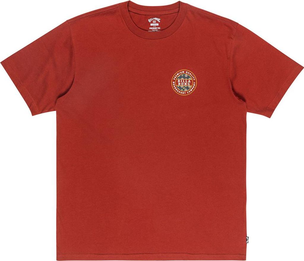 Billabong Rotor Fill Kurzarm-t-shirt Rot XL Mann Rot XL