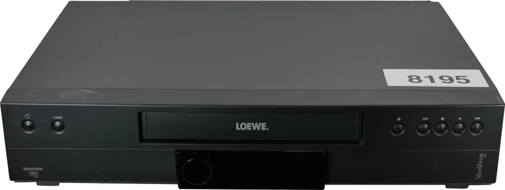Loewe VV 5156 H Magnétoscope VHS Vintage avec Télécommande d'Origine