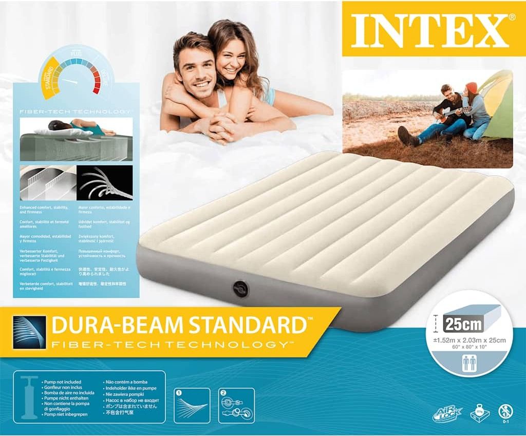 Materac dmuchany dwuosobowy INTEX 64103 Produktbild 3