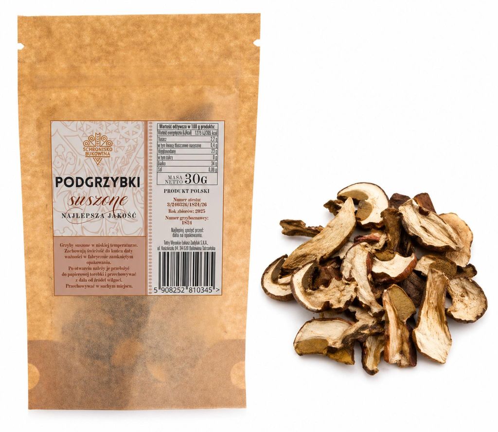 Champignons séchés aromatiques, 30 g Image du produit 
